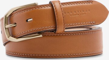The Bridge Belt in Beige: front