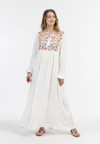 Robe usha FESTIVAL en blanc