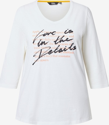 Ulla Popken Shirt in White: front