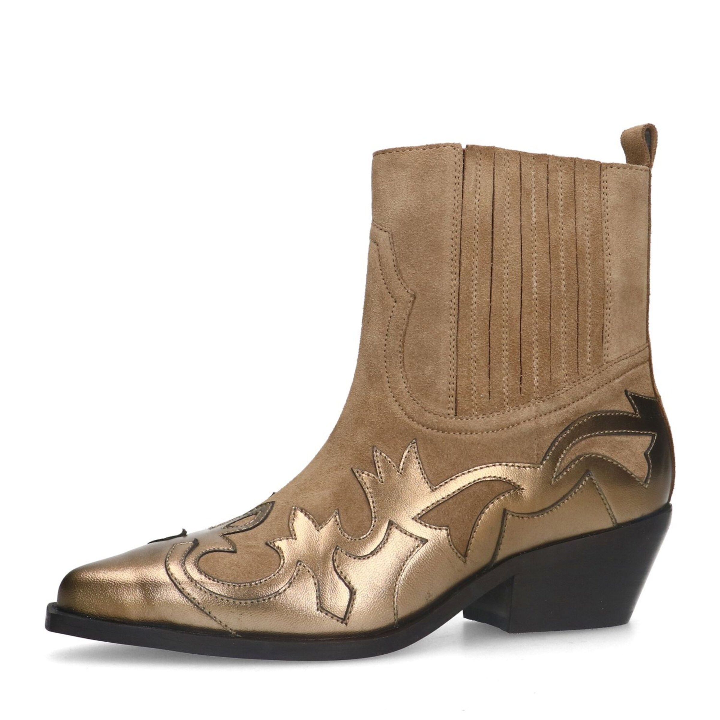 SACHA Cowboystiefel in beige, Produktansicht