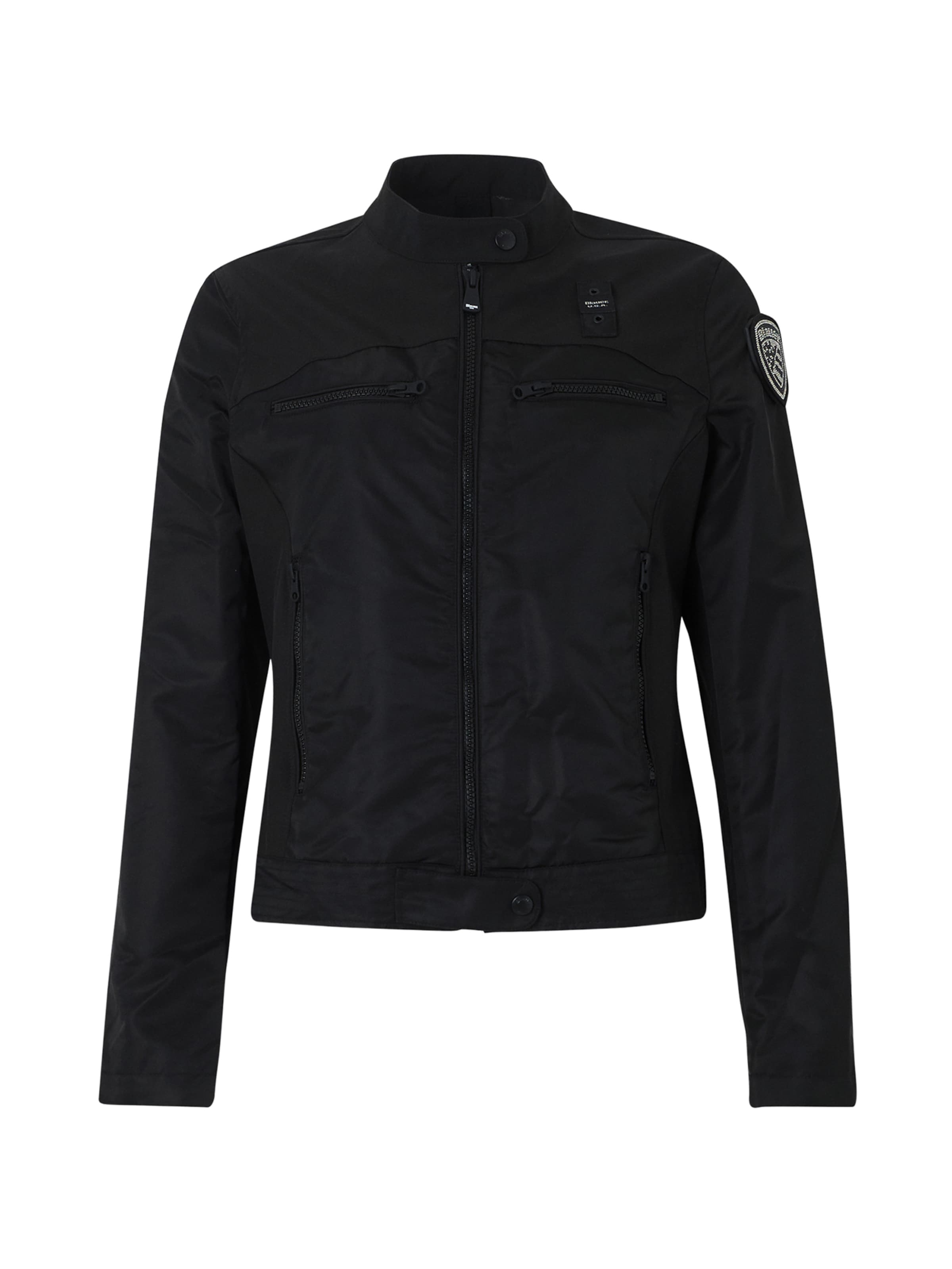 Giacca di mezza stagione di Blauer.USA in nero: frontale