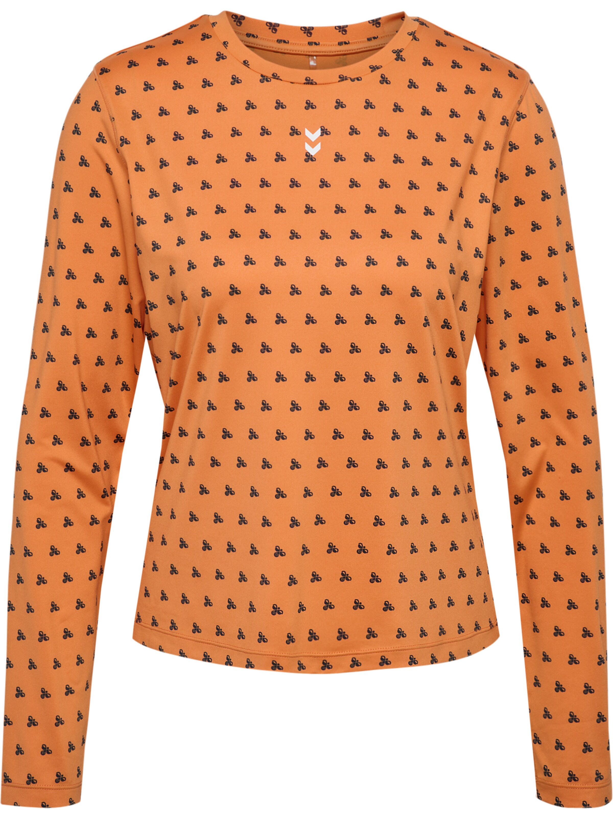 Hummel Functioneel shirt in Oranje: voorkant
