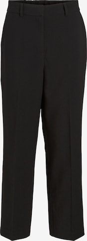 VILA Regular Pleated Pants 'Selma Ella' in Black: front