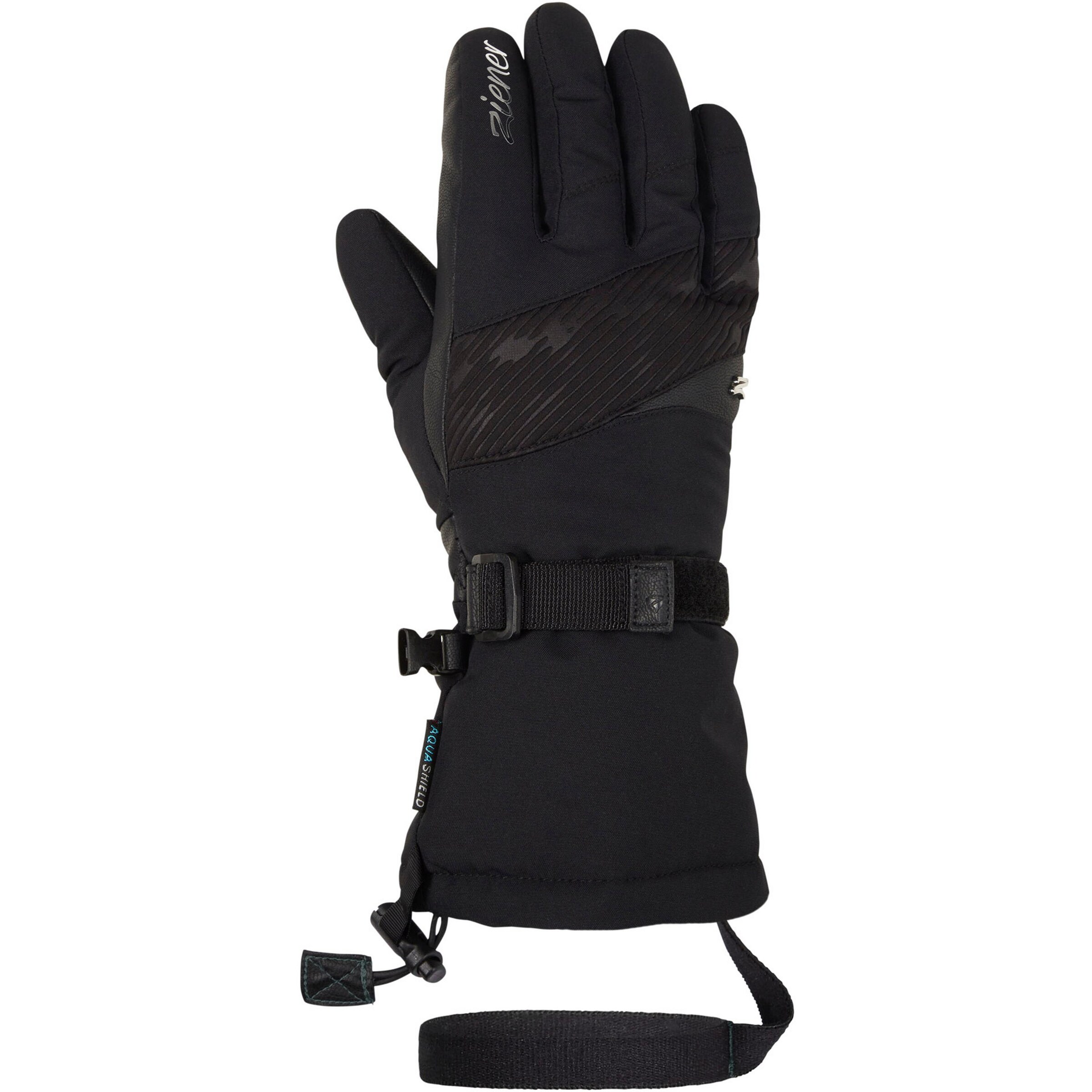 ZIENER Athletic Gloves 'Kalice' in Black