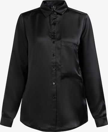 DreiMaster Klassik Μπλούζα σε μαύρο: μπροστά