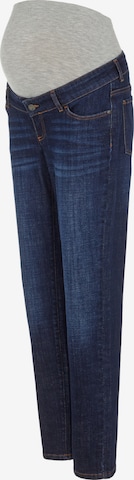 MAMALICIOUS Regular Jeans 'Newdex' in Blue: front