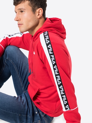 Coupe regular Sweat-shirt 'TEFO' FILA en rouge