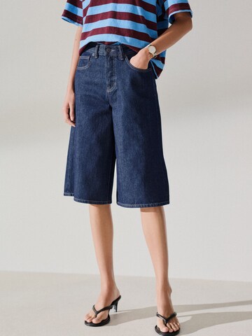 mėlyna Next Laisvas Džinsai: priekis