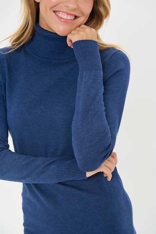 SAINT TROPEZ Knit dress in Blue