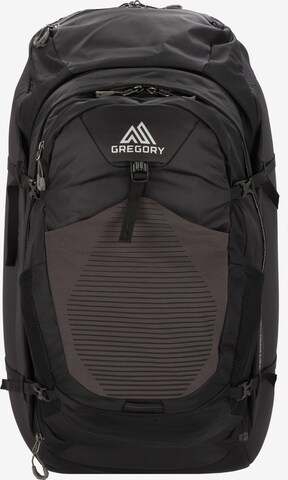 GREGORY Backpack 'Tetrad 75' in Black: front