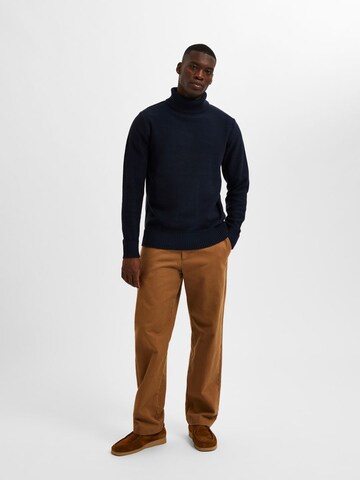Pullover 'AXEL' di SELECTED HOMME in blu