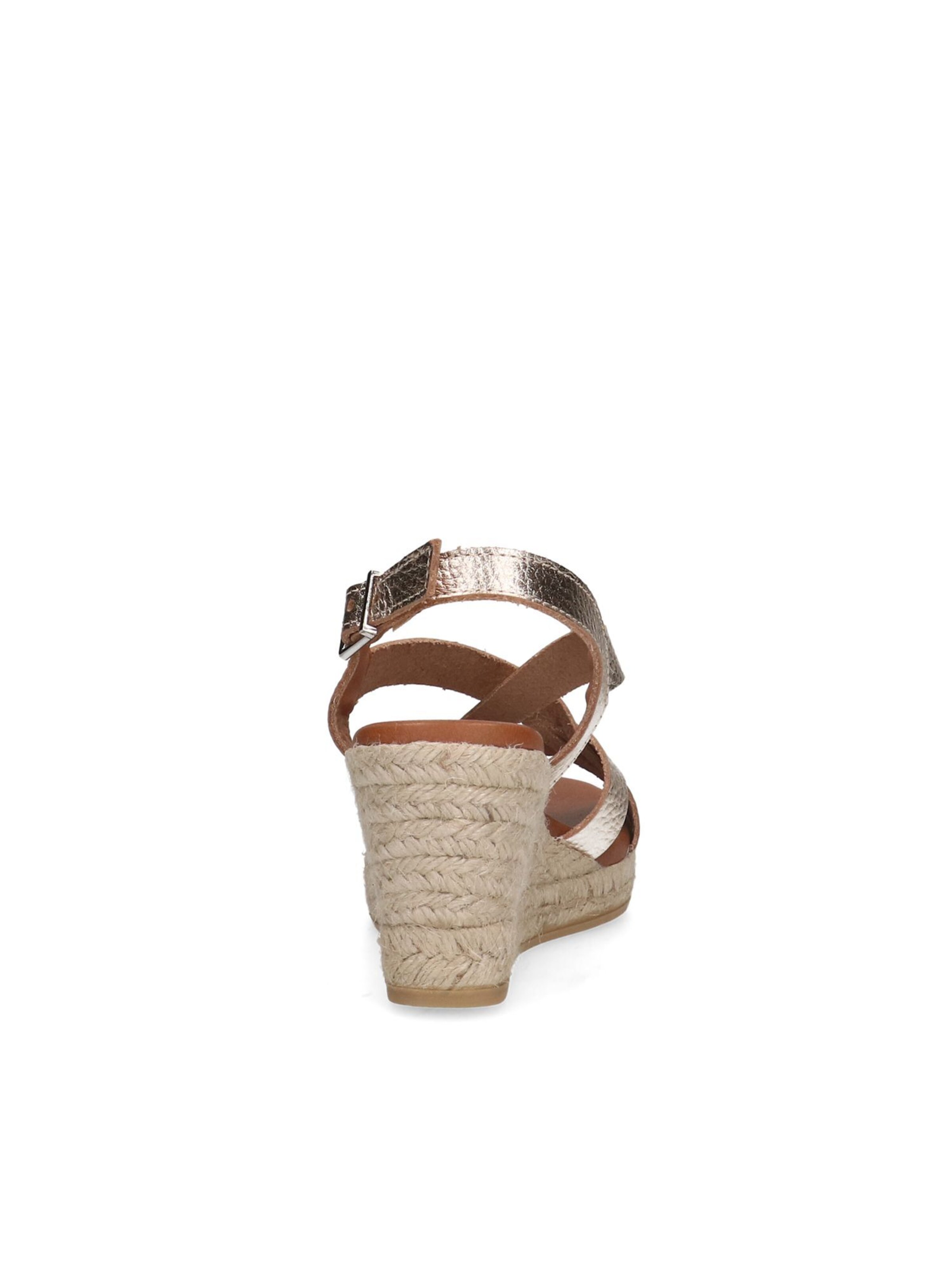 Sandales MANFIELD en or