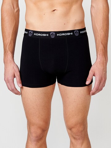 KOROSHI Boxershorts in Grün: Vorderseite