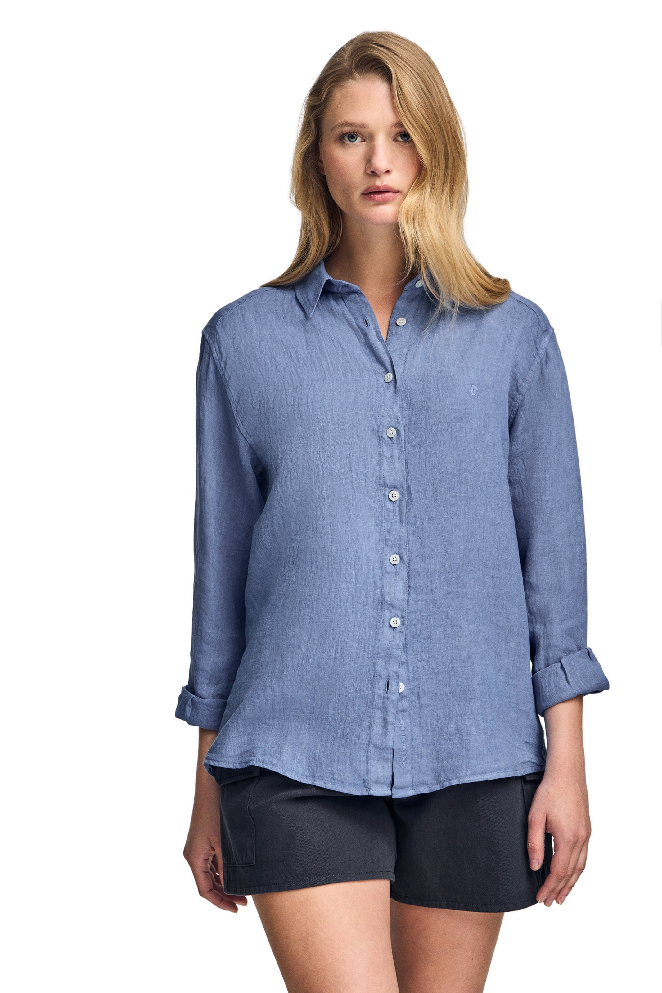 Polo Club Blouse in Blue: front