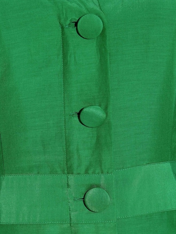 Robe-chemise MADELEINE en vert