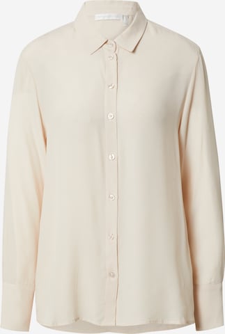 Guido Maria Kretschmer Collection Bluse 'Lacey' in Beige: front