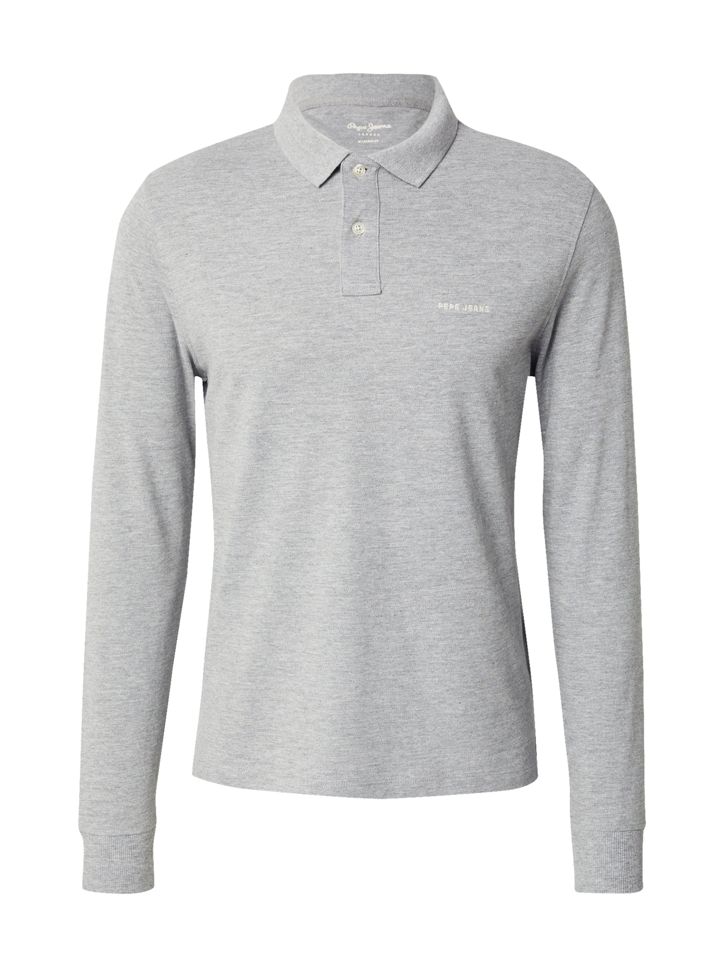 Pepe Jeans Тениска в сиво: отпред