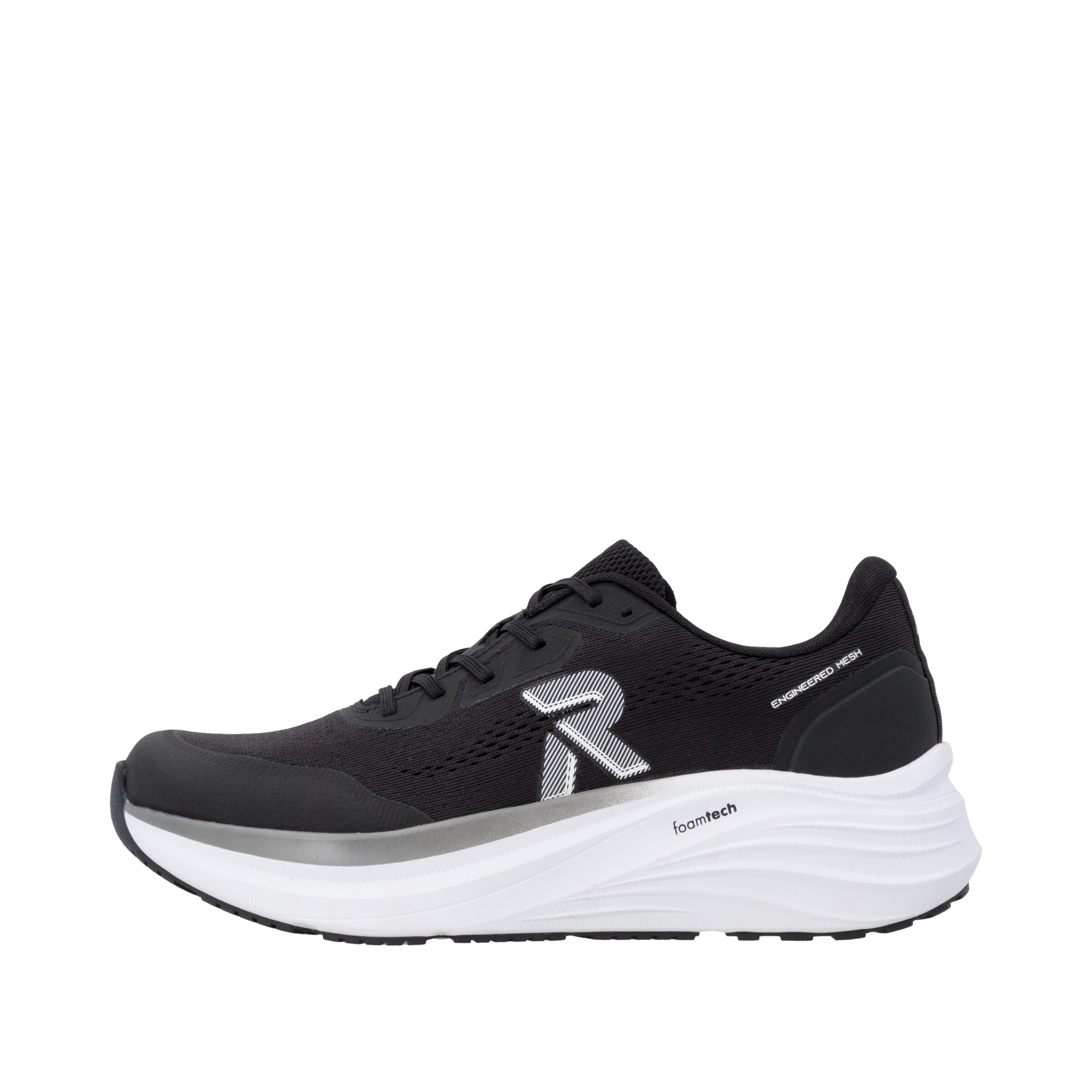 Baskets basses Rieker Sport en noir