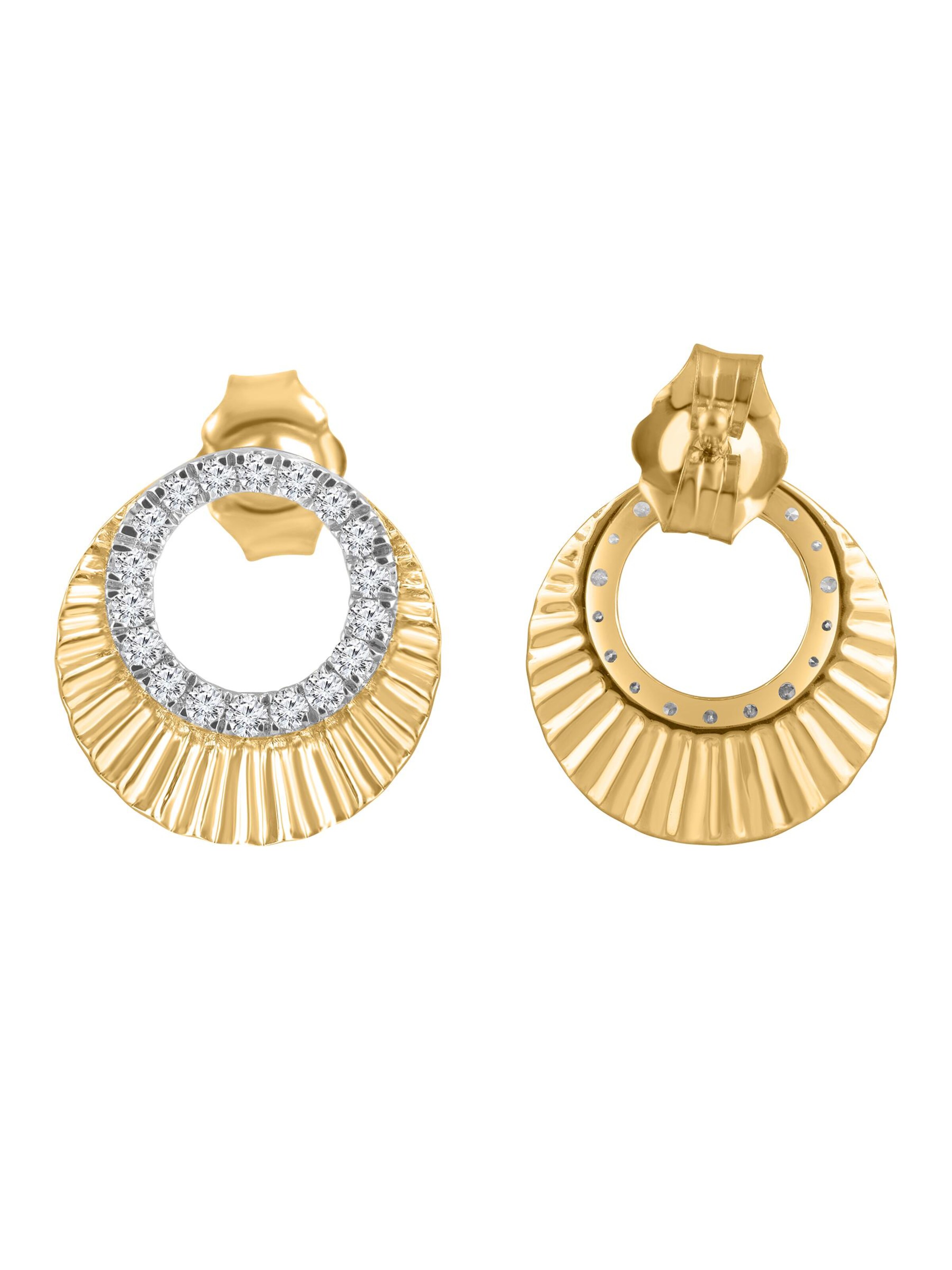 Diamant Exquis Earrings in Gold