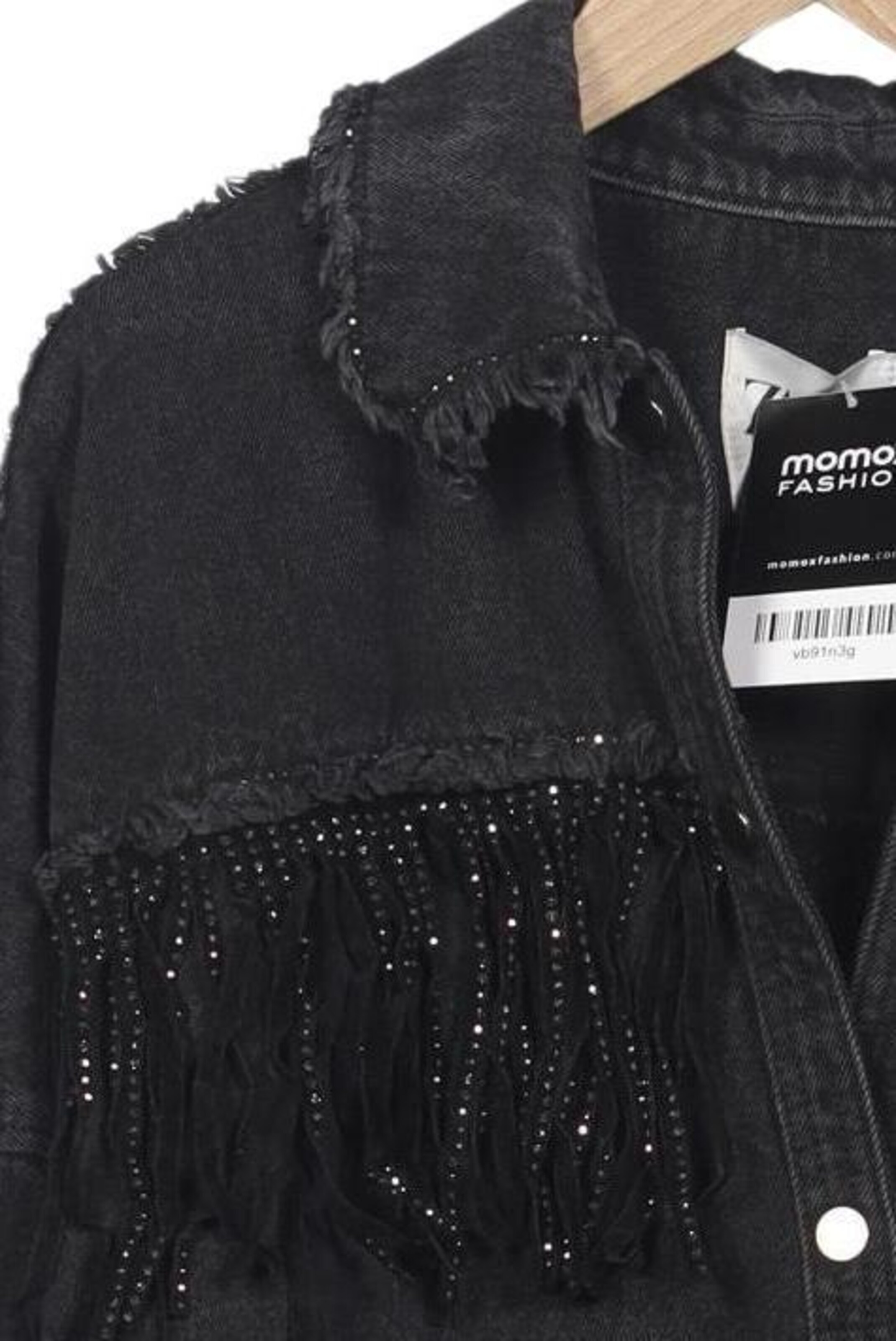 ZARA Jacket & Coat in XS in Black