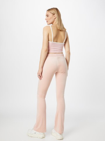 Flared Pantaloni 'LAYLA' di Juicy Couture Black Label in rosa