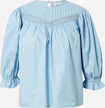 Warehouse Shirt in Blau: predná strana