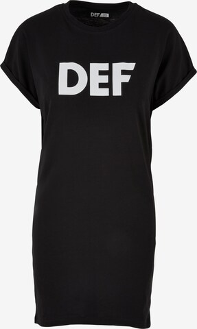 Robe 'Agung' DEF en noir : devant