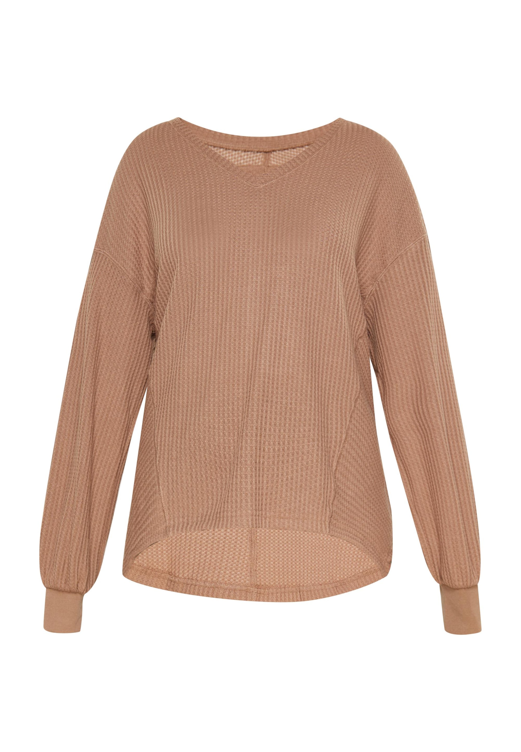 T-shirt MUTHA en marron : devant