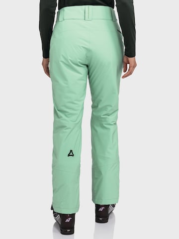 Regular Pantalon outdoor 'Pine' Schöffel en vert