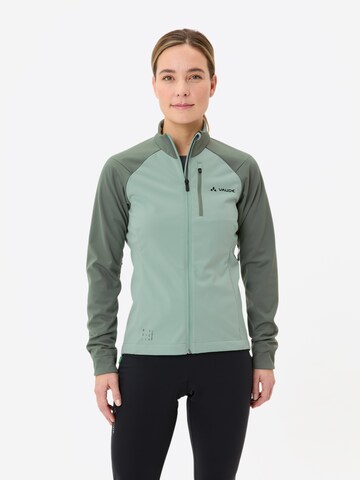 VAUDE Sports jacket 'Posta' in Green: front