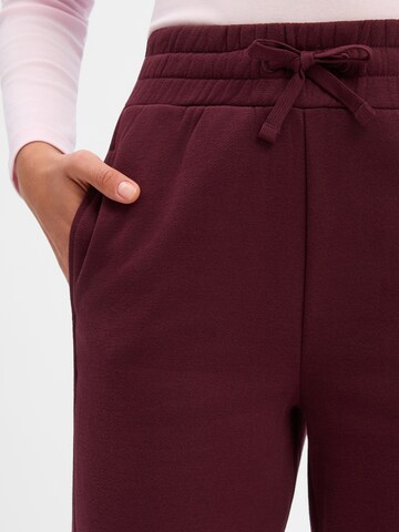 Marie Lund Regular Broek in Lila