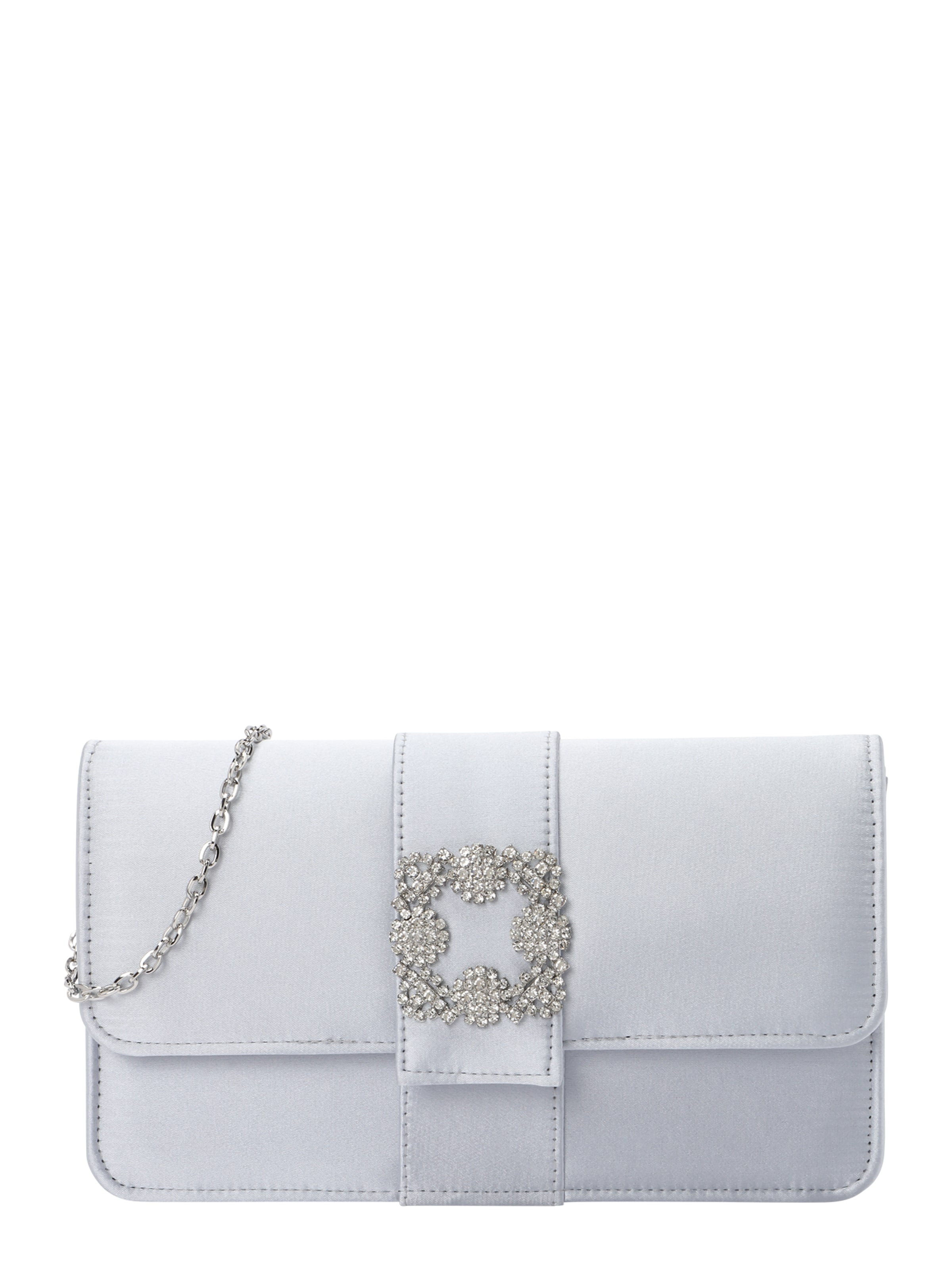 mascara Clutchväska i silver: framsida