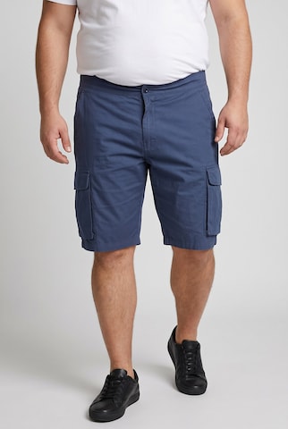 Men Plus Loosefit Hose in Blau