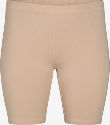 Zizzi Skinny Broek in Beige