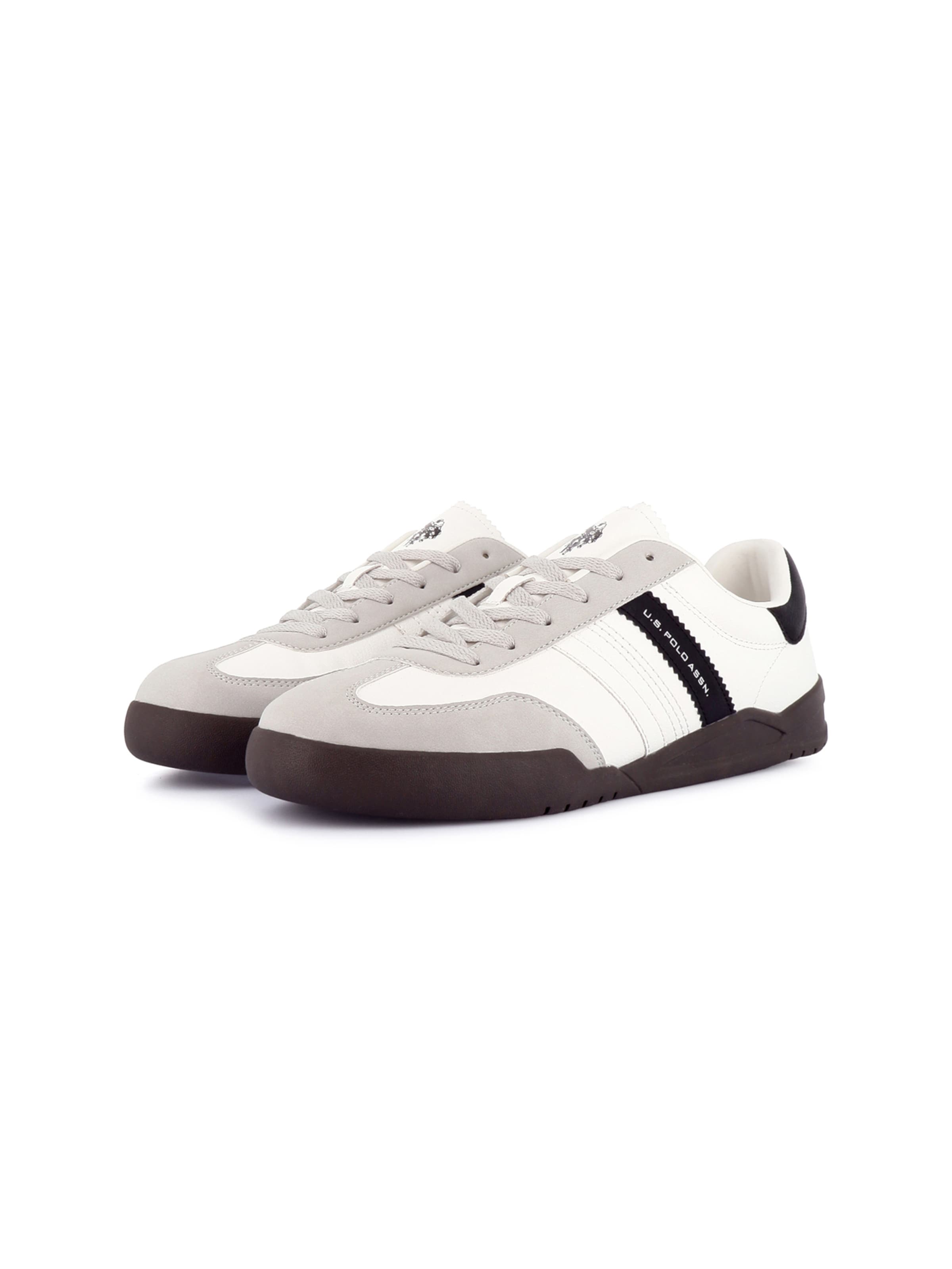 Baskets basses 'Jazz' US POLO ASSN. en blanc