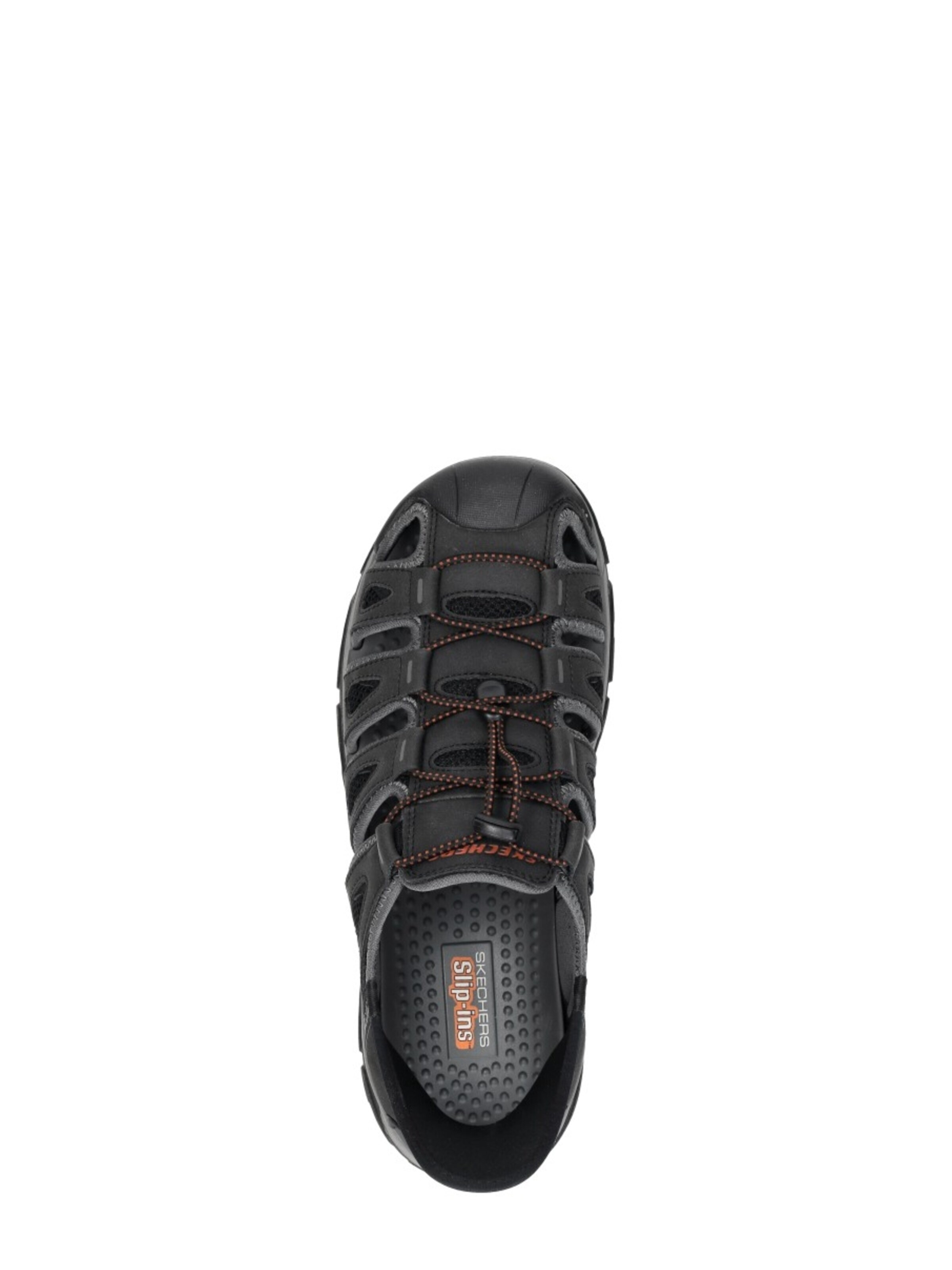 SKECHERS Sandalen 'Slip-Ins: Relaxed Fit' in Zwart