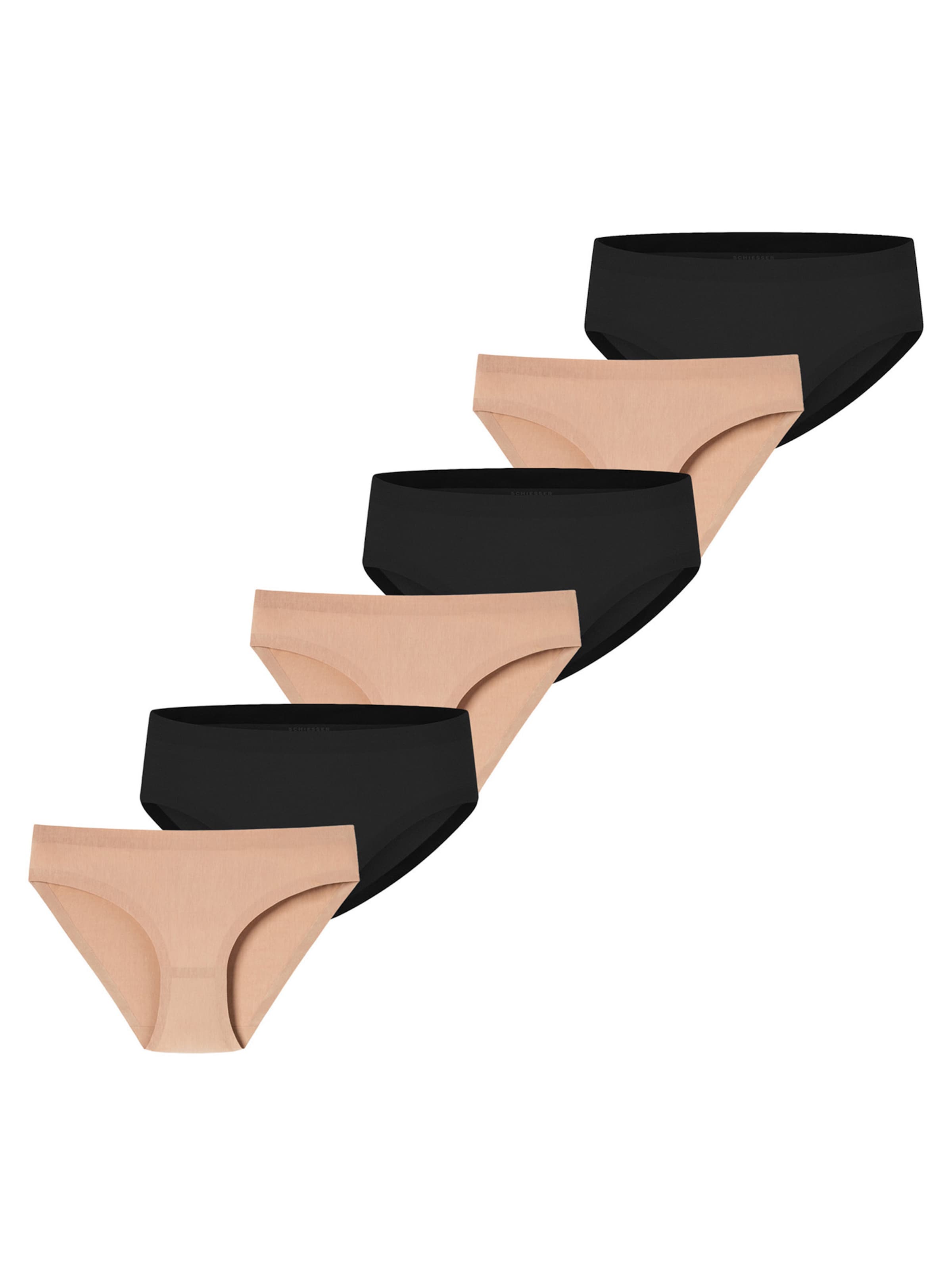 Slip ' Invisible Cotton ' SCHIESSER en beige : devant