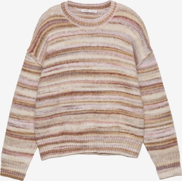 Pull&Bear Oversized neulepaita värissä beige: etupuoli
