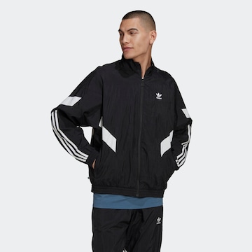 ADIDAS ORIGINALS Jacke 'Rekive' in Schwarz: predná strana