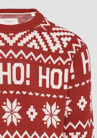 s.Oliver Sweater in Red