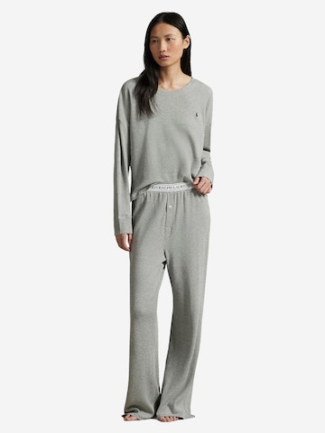 Pyjama ' Club Waffle ' Polo Ralph Lauren en gris : devant