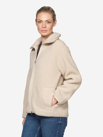 Veste en polaire 'BONDEDPILE01' ILSE JACOBSEN en beige