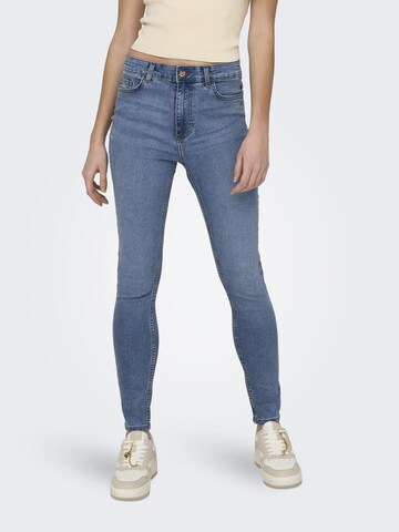 JDY Skinny Jeans 'Moon' in Blauw: voorkant