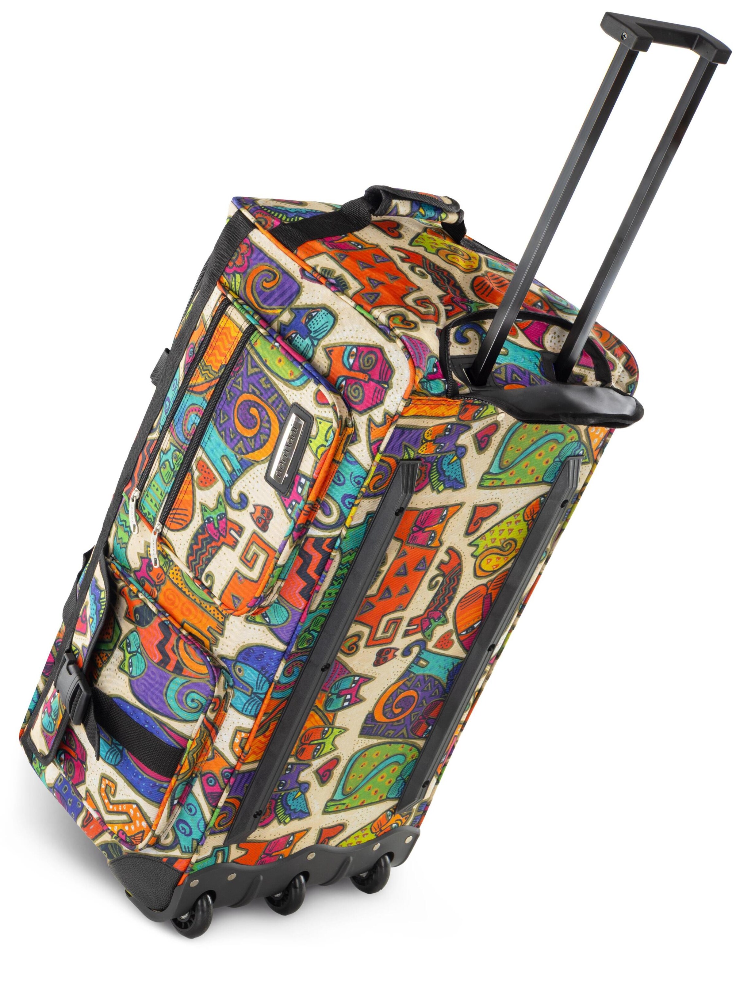 Sac de voyage normani en mélange de couleurs