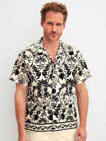 CALIDA Shirt 'RMX Lounge Lecce'‌‌‌‌‌‌‌‌‌ in Beige