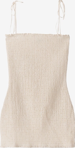 Bershka Sommerkjole i beige: forside