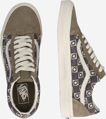 Baskets basses 'OLD SKOOL' VANS en vert