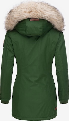 NAVAHOO Winter Coat 'Cristal' in Green