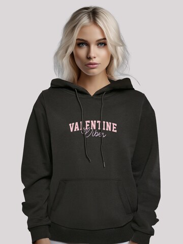 F4NT4STIC Sweatshirt 'Valentinstag Valentine Vibes' in Schwarz: Vorderseite