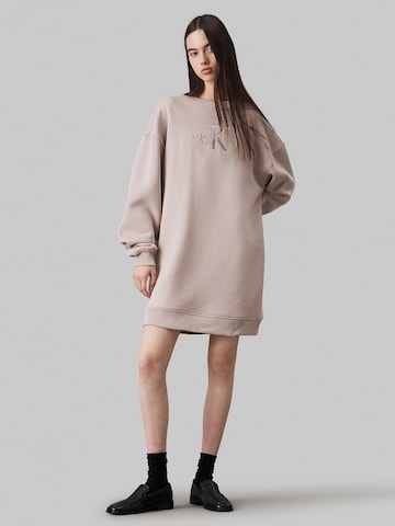 Calvin Klein Jeans Dress in Grey: front